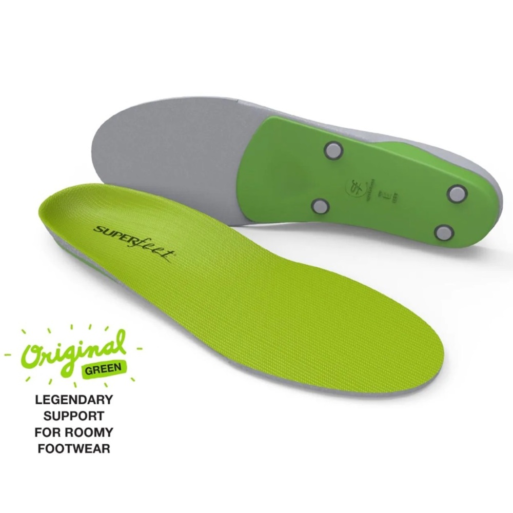 Superfeet Shoe Inserts - all purpose and high arch support - Size E